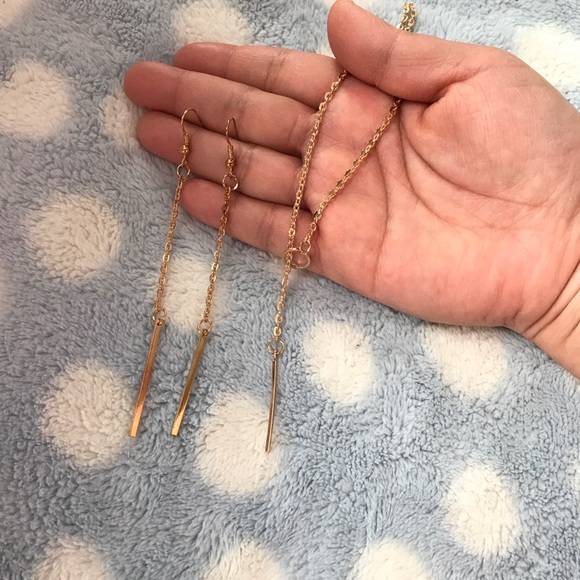 🎈🎈1 Set Gold plated Fashion Jewelry Set - Picture 4 of 6